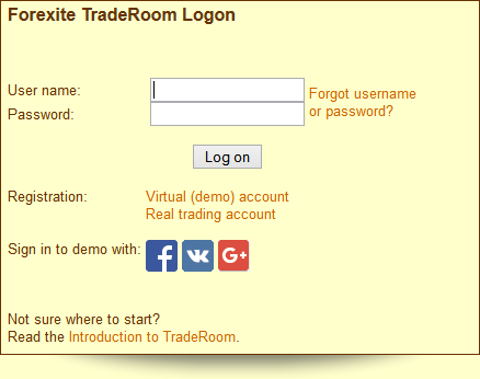 Forexite quoteroom
